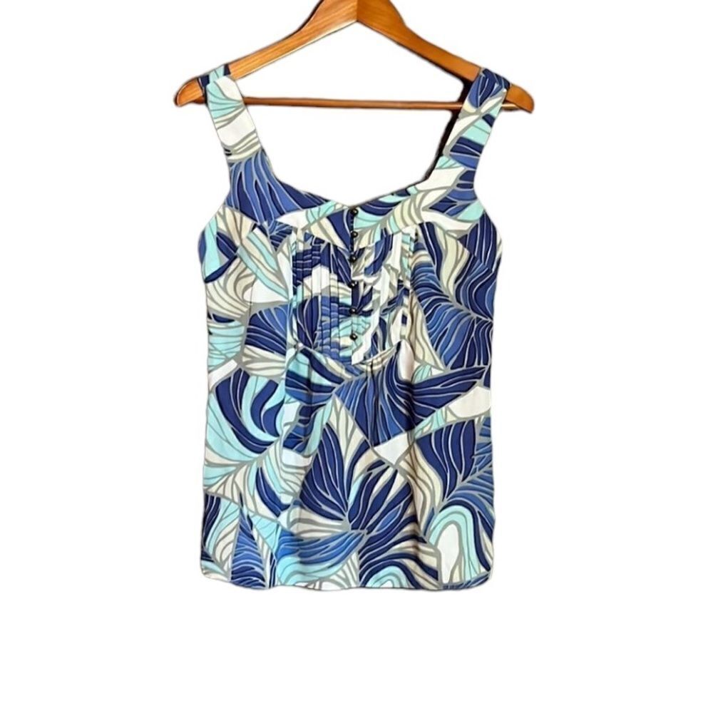 Banana republic printed tank top. Size 4